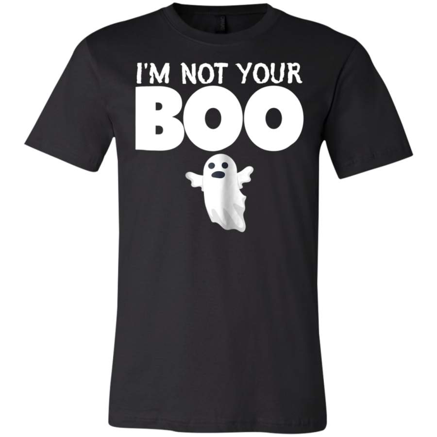 AGR I’m Not Your Boo Ghost Funny Halloween T-Shirt USA