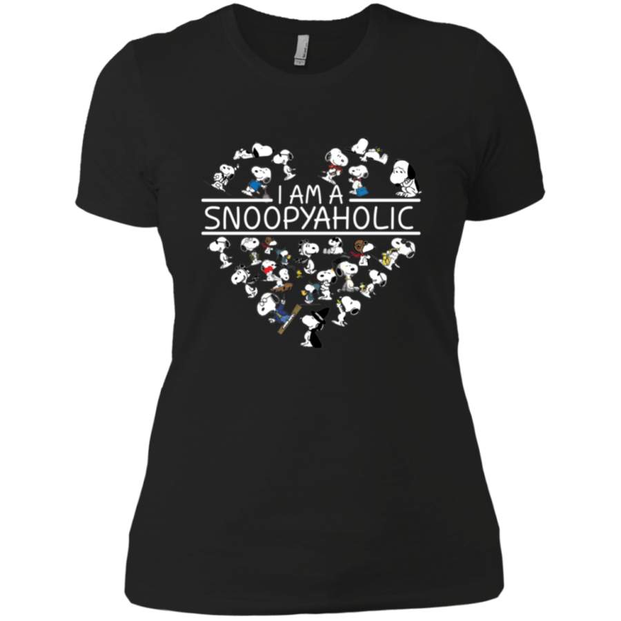 AGR I’m Snoopyaholic Ladies T-Shirt