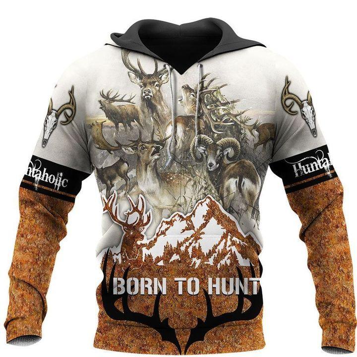 Love Hunting Born To Hunt Camouflage 3D All Over Print | For Men & Women | Adult | Ho2569