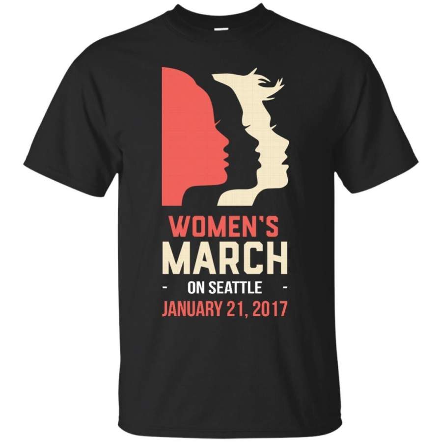 AGR Women’s march on Seattle Washington Tshirt