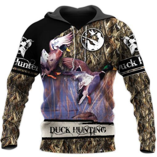 Duck Hunting Lover Camouflage 3D All Over Print | For Men & Women | Adult | Ho2745