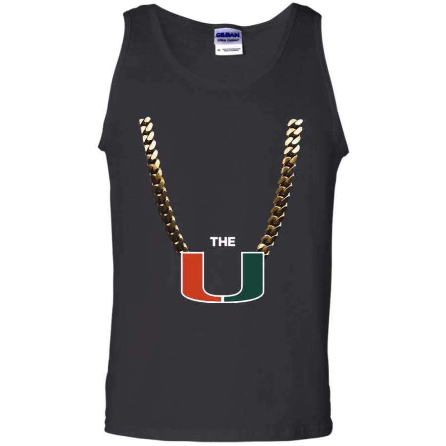 AGR MIAMI turnover chain t shirt Cotton Tank Top