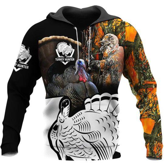 Camo Turkey Hunting 3D All Over Print | For Men & Women | Adult | Ho2751