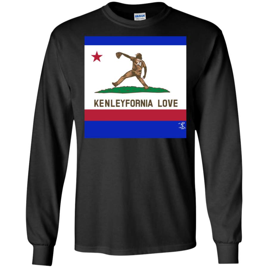 AGR Kenley Jansen Dogers Los Angeles Baseball Kenleyfornia Love shirt Ultra Cotton shirt