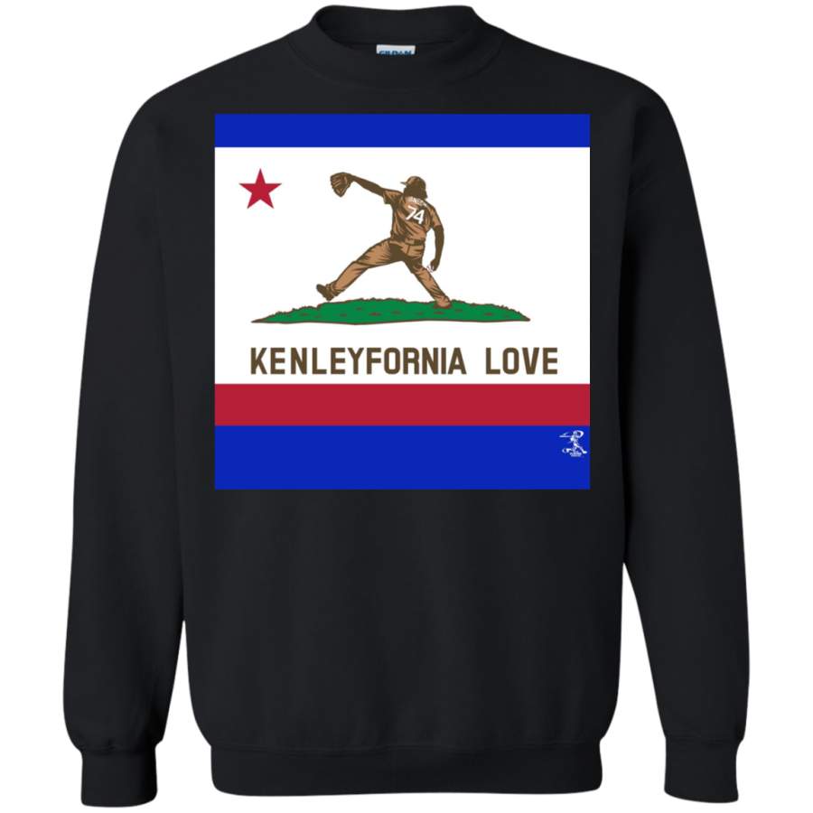 AGR Kenley Jansen Dogers Los Angeles Baseball Kenleyfornia Love shirt Sweatshirt