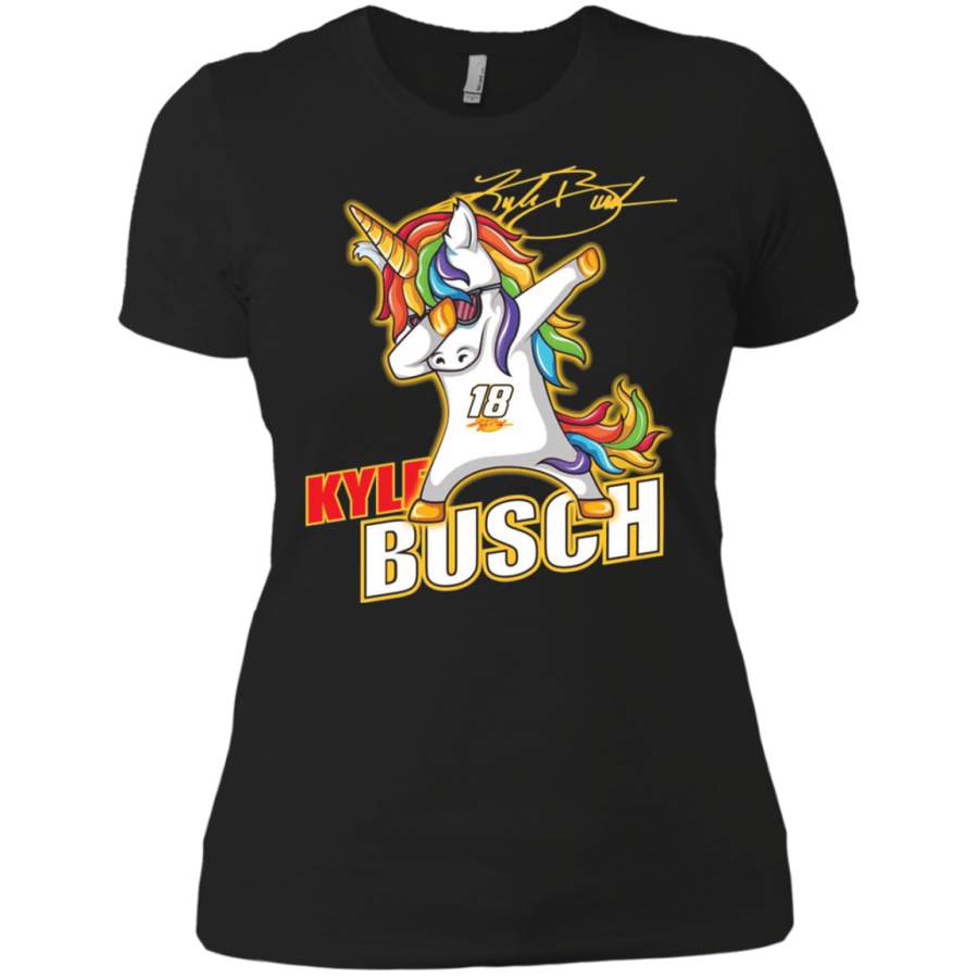 AGR Kyle Busch Unicorn Dabbing shirt Ladies’ Boyfriend shirt