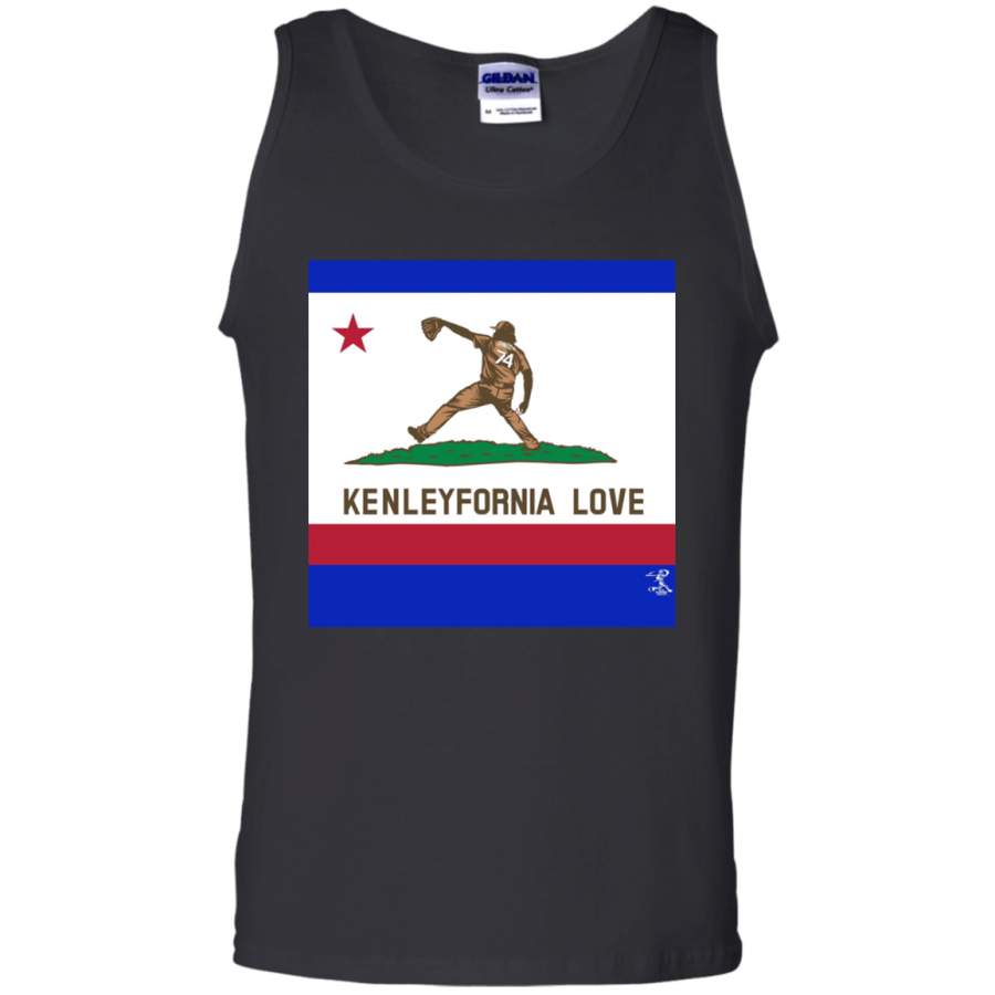 AGR Kenley Jansen Dogers Los Angeles Baseball Kenleyfornia Love shirt Cotton Tank Top