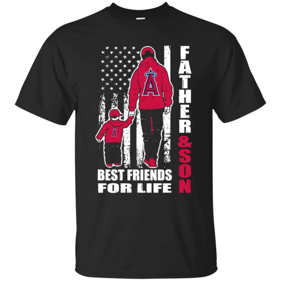 AGR Father And Son Best Friends For Life Los Angeles Angels of Anaheim T shirt