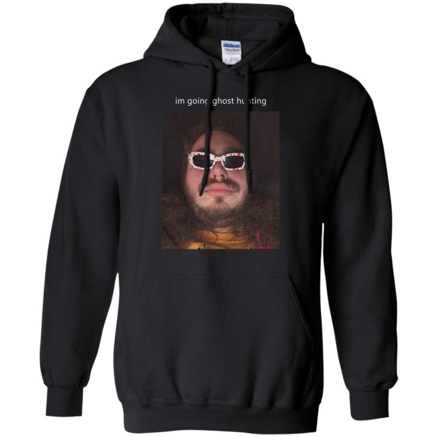 AGR Amazing Post Malone I???m going ghost hunting Pullover Hoodie 8 oz.