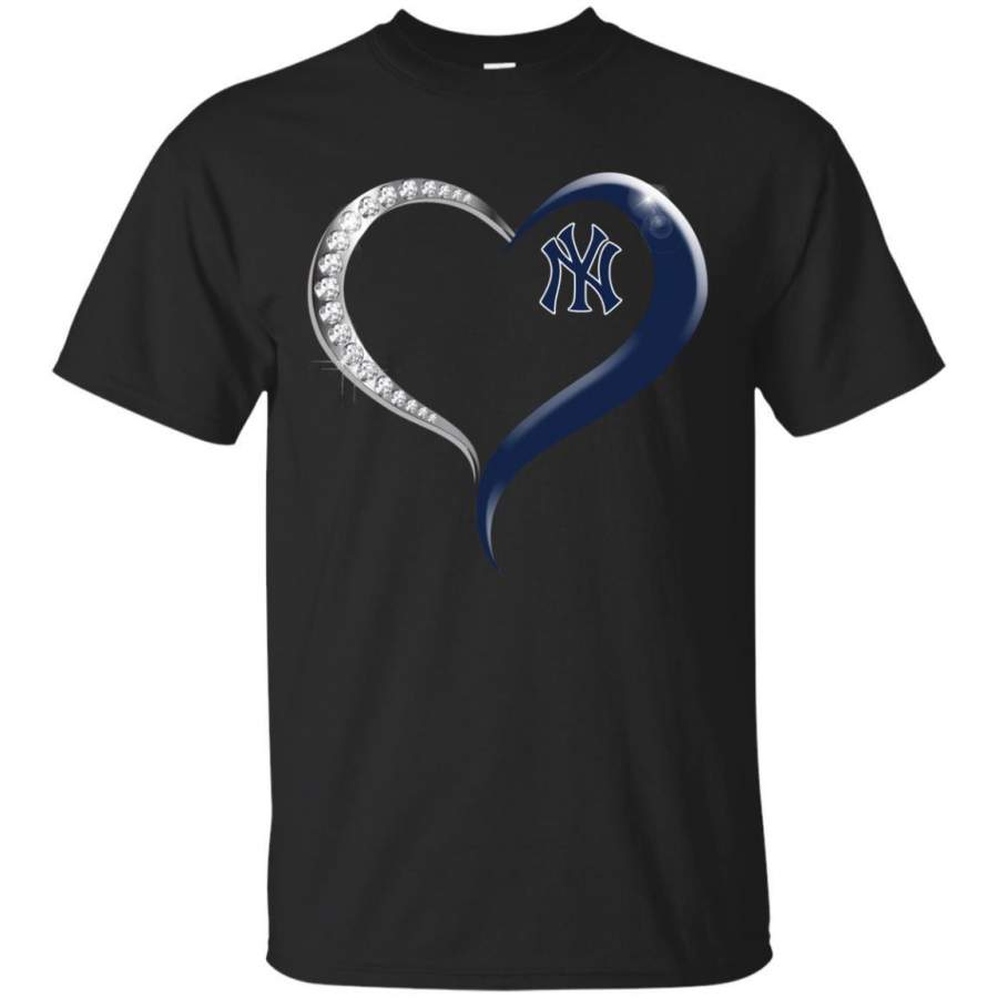 AGR New York Yankees in Diamond Heart Shirt