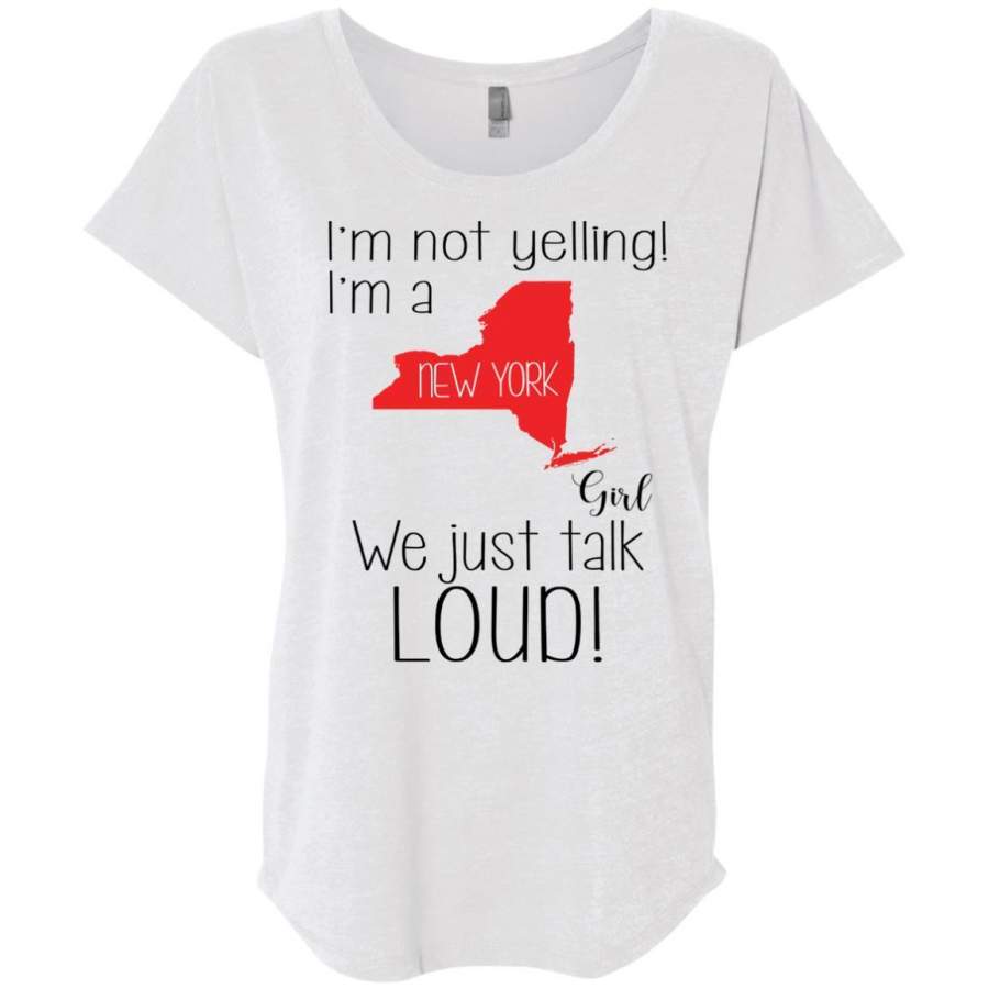 AGR I’m Not Yelling I’m A New York Girl We Just Talk Loud Shirt