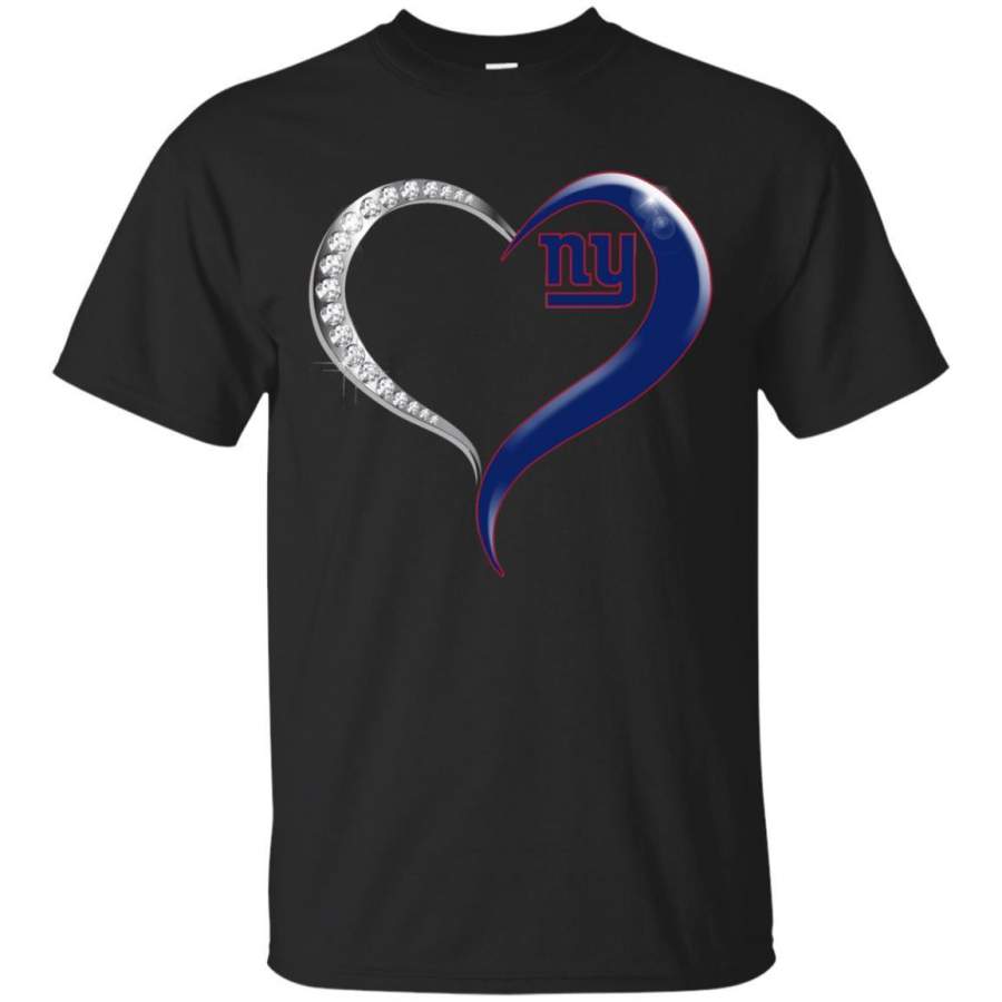 AGR New York Giants in Diamond Heart Shirt