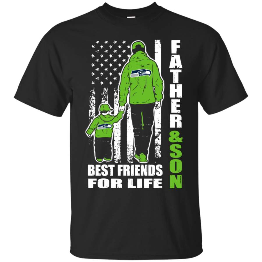 AGR Father And Son Best Friends For Life Seattle Seahawks T shirt