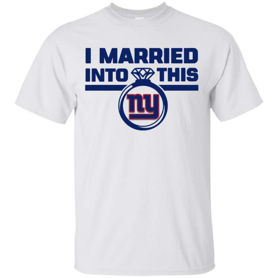 AGR I Married Into This New York Giants Shirt