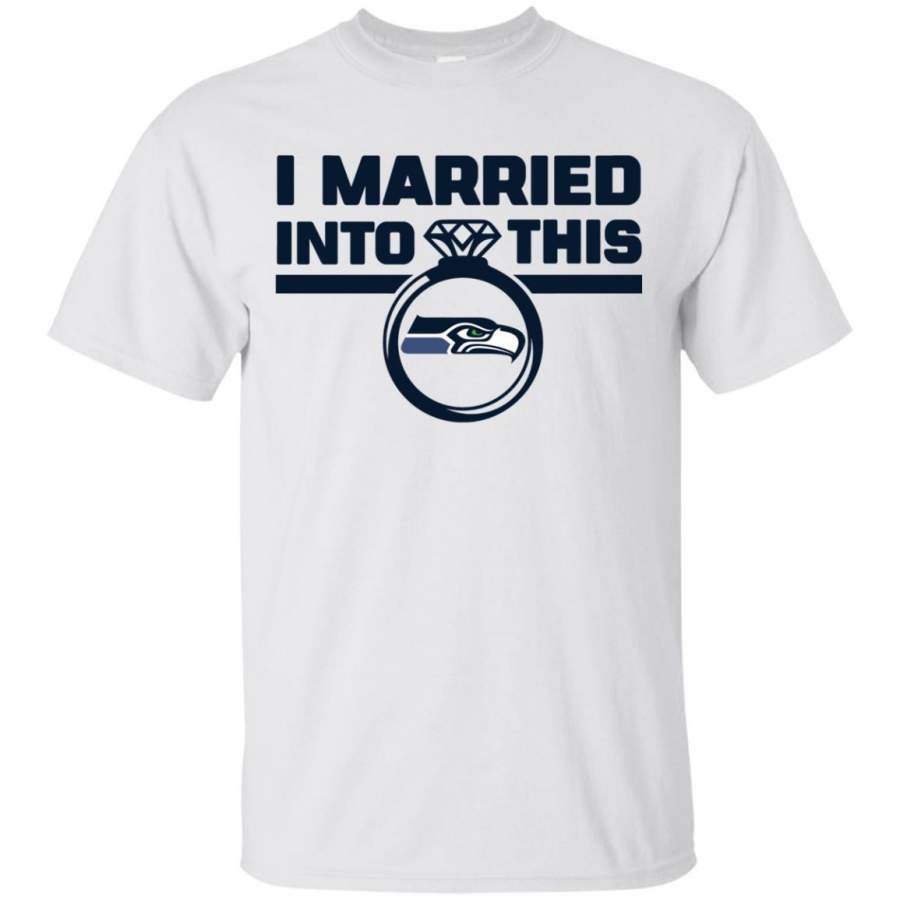 AGR I Married Into This Seattle Seahawks Shirt