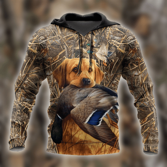 Golden Retriever Love Duck Hunting Camouflage Cool 3D All Over Print | For Men & Women | Adult | Ho2950