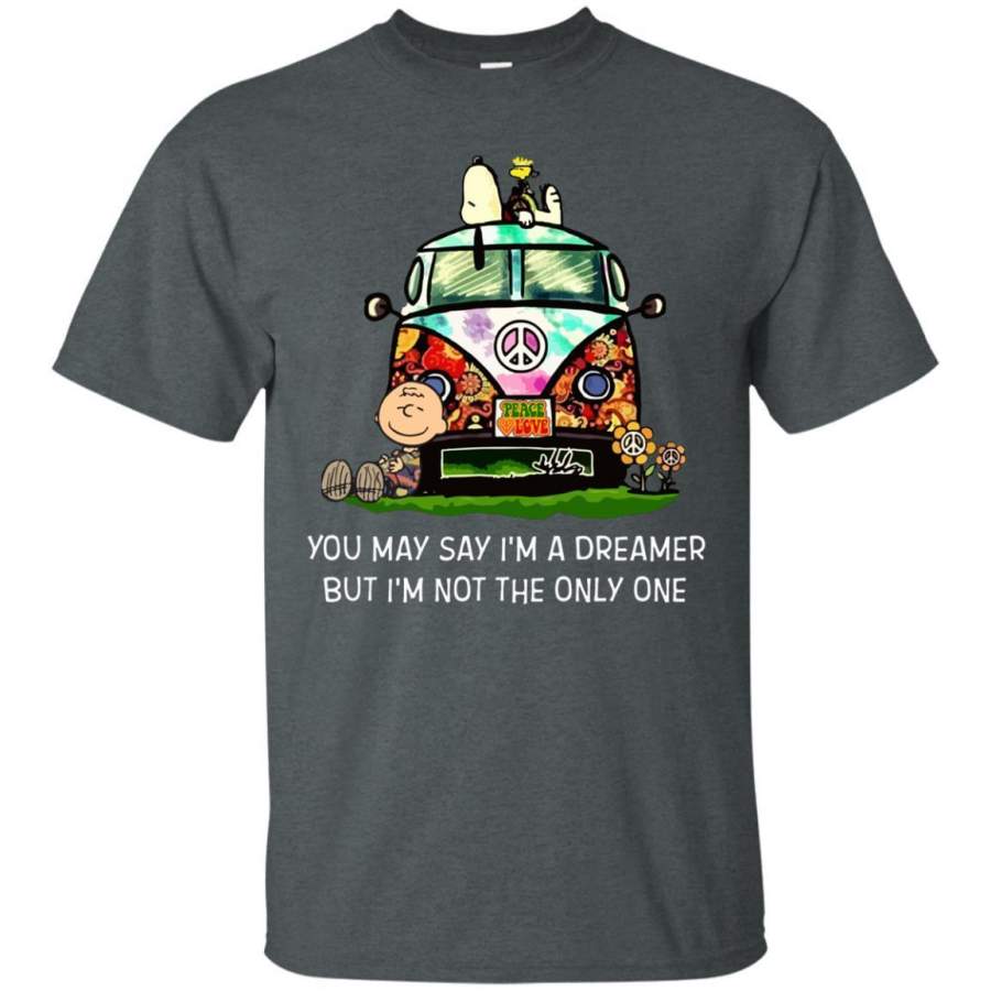 AGR You May Say I’m A Dreamer But I’m Not The Only One Snoopy Shirt