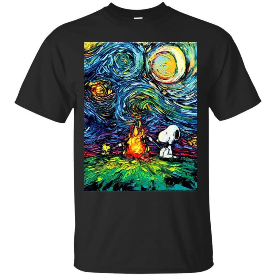 AGR Peanuts Snoopy Starry Night Shirt