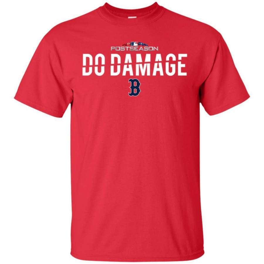 AGR Postseason Do Damage B Boston Red Sox Shirt