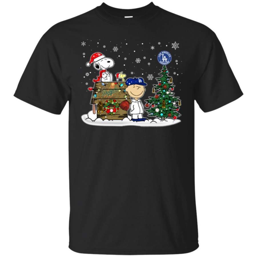 AGR Dodgers World Series Snoopy Christmas Shirt