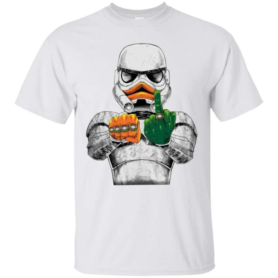 AGR University Of Miami U Trooper White Shirt