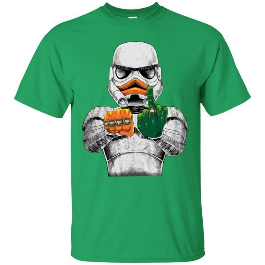 AGR University Of Miami U Trooper Green Shirt