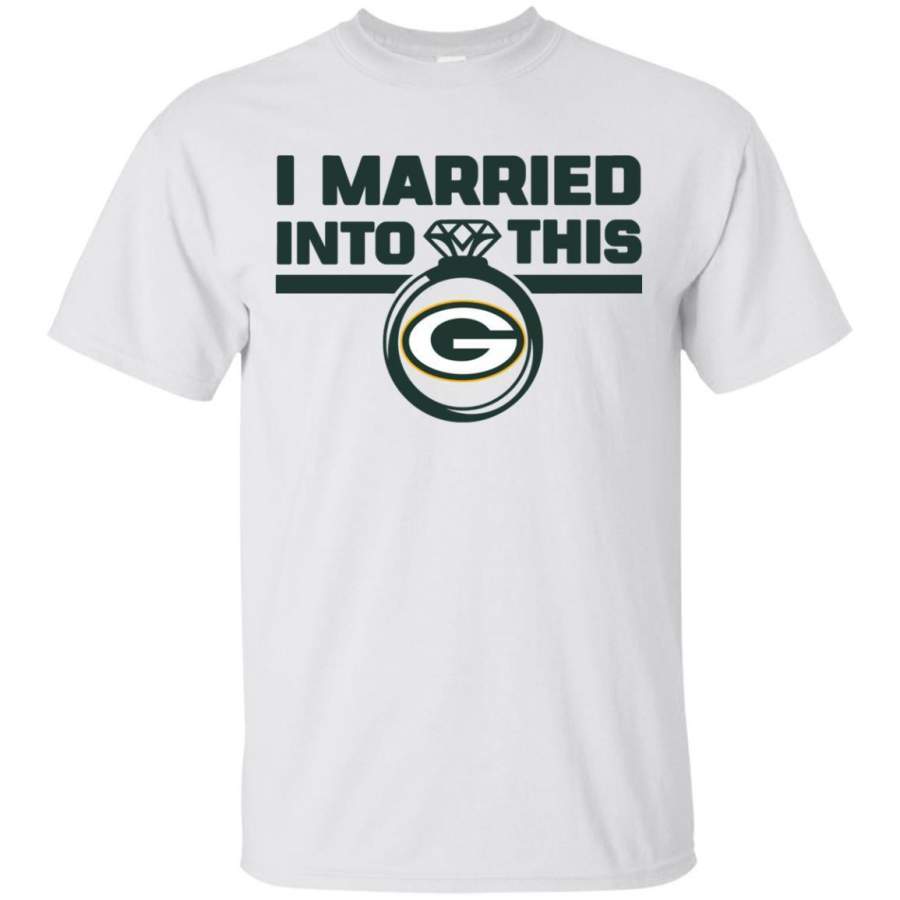 AGR I Married Into This Green Bay Packers Shirt