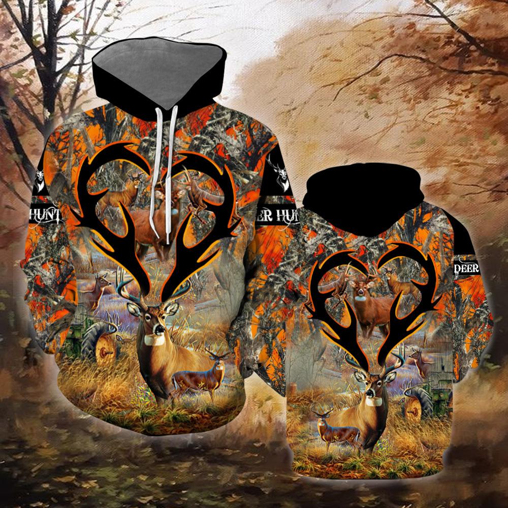 Deer Hunting 3D All Over Print | For Men & Women | Adult | Hp1204