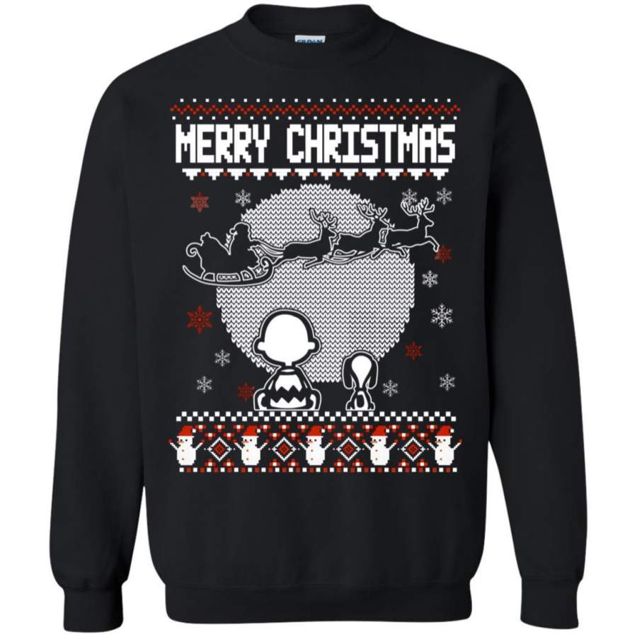 AGR It All Started With Snoopy Christmas Sweashirt