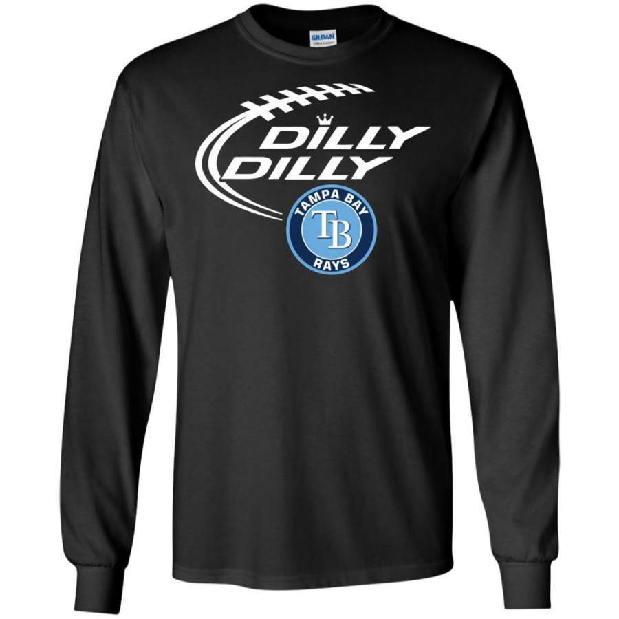 AGR Dilly Dilly Baseball Tampa Bay Rays Sport Long Sleeve T-shirt