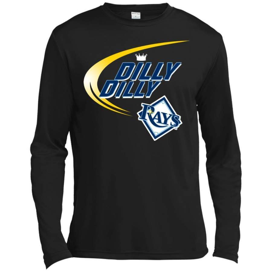 AGR Dilly Dilly Tampa Bay Rays Sport Premium Long Sleeve T-shirt