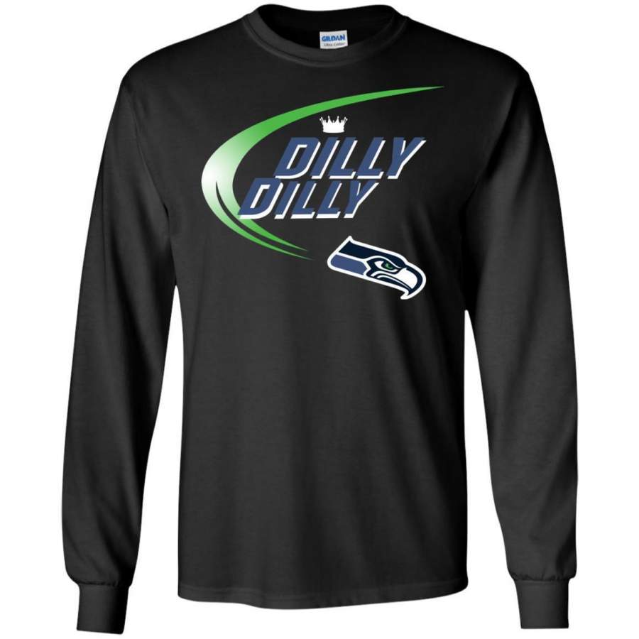 AGR Dilly Dilly Seahawks Sport Long Sleeve T-shirt