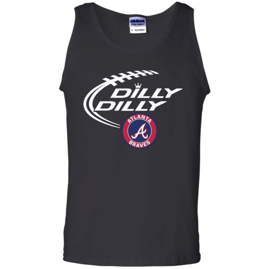 AGR Dily Dily Baseball Atlanta Braves Sport Tank Top