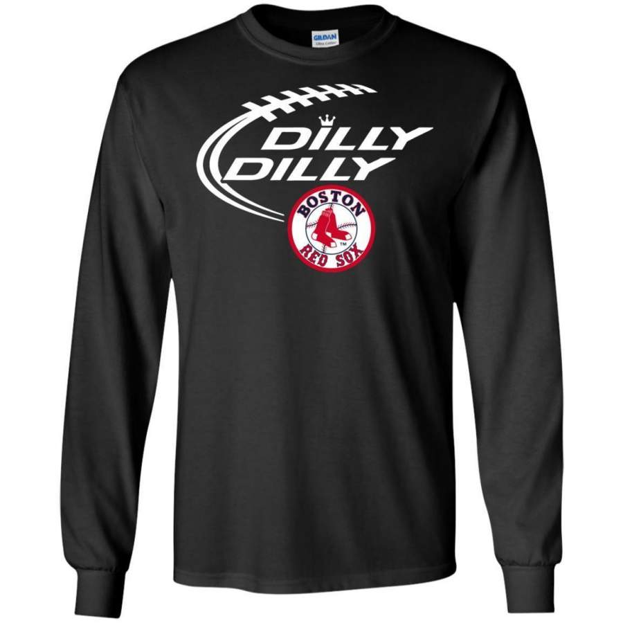 AGR Dily Dily Baseball Boston Red Sox Sport Long Sleeve T-shirt