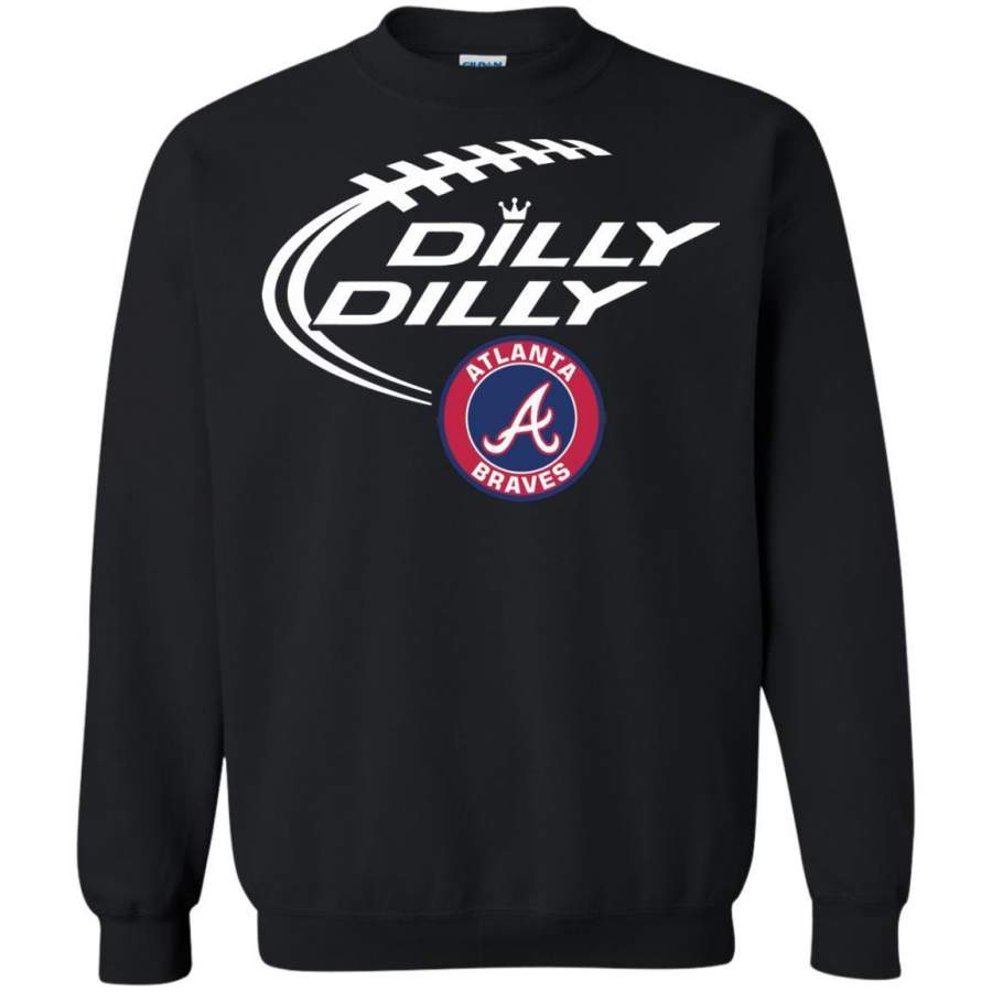 AGR Dily Dily Baseball Atlanta Braves Sport Sweatshirt