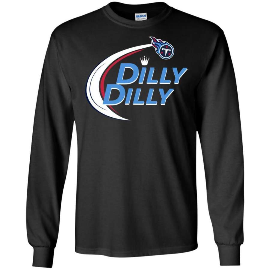 AGR Dilly Dilly Tennessee Titans Sport Long Sleeve T-shirt