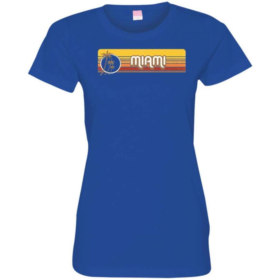 AGR Miami Retro Souvenir Vintage Women’s T-shirt