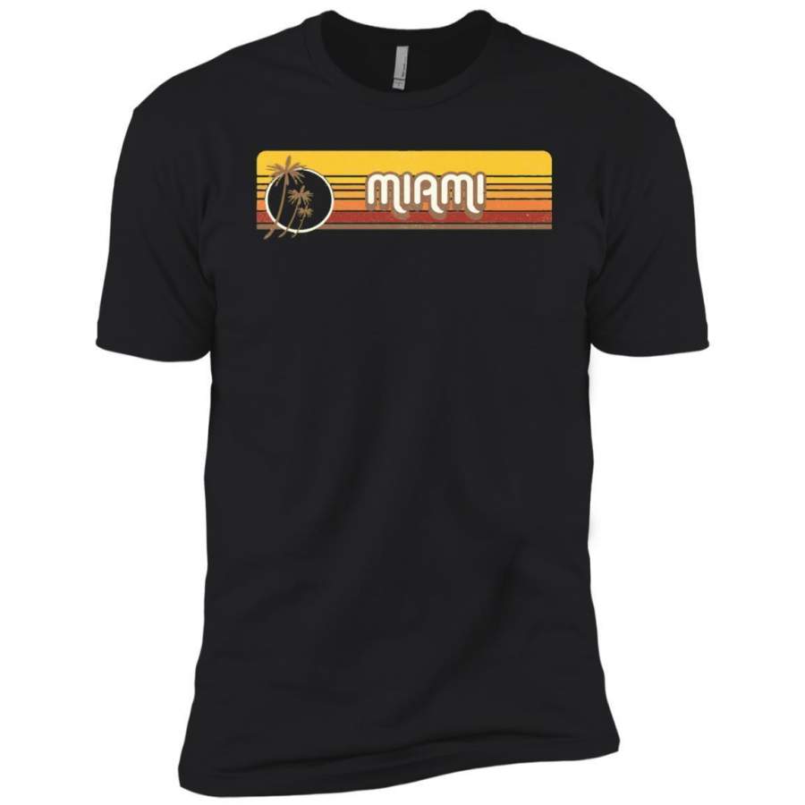 AGR Miami Retro Souvenir Vintage Premium T-shirt