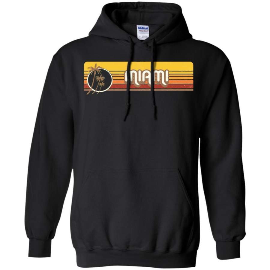 AGR Miami Retro Souvenir Vintage Hoodie