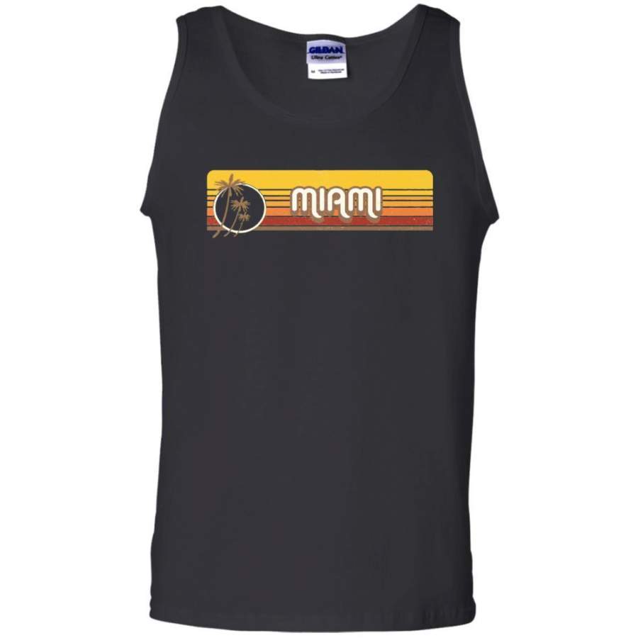 AGR Miami Retro Souvenir Vintage Tank Top