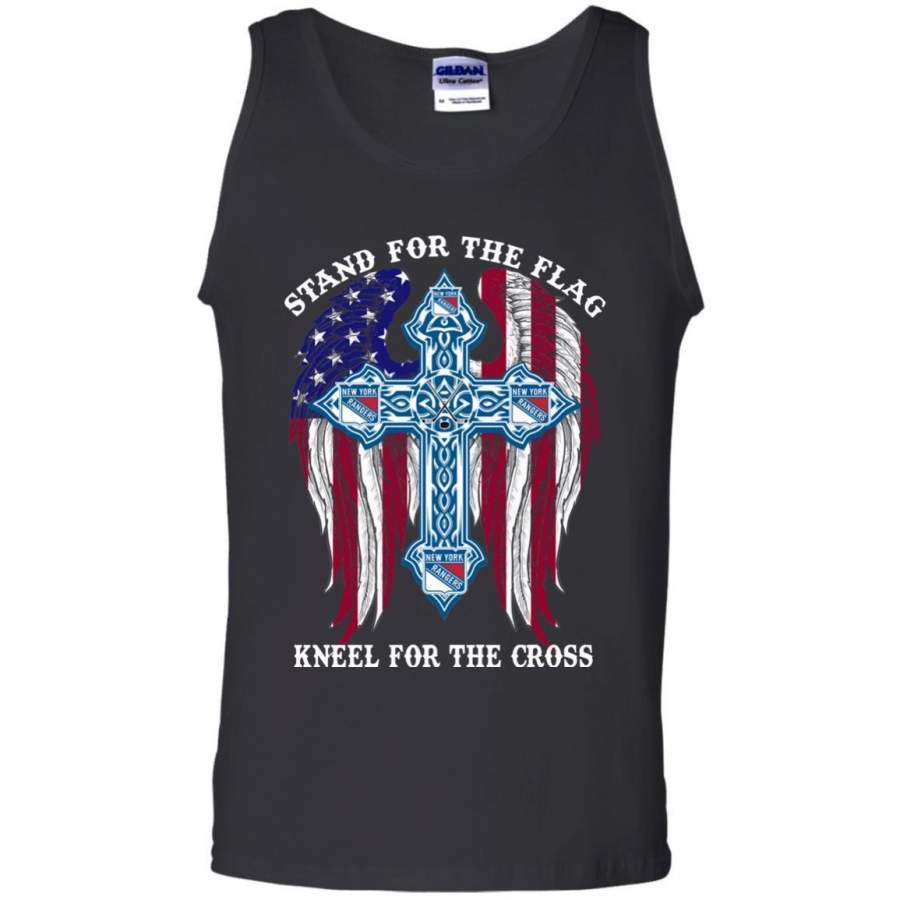 AGR New York Rangers Stand For The America Sport Flag Tank Top