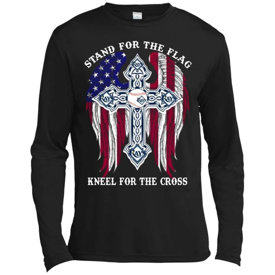 AGR Tampa Bay Rays Stand For The America Sport Flag Premium Long Sleeve T-shirt