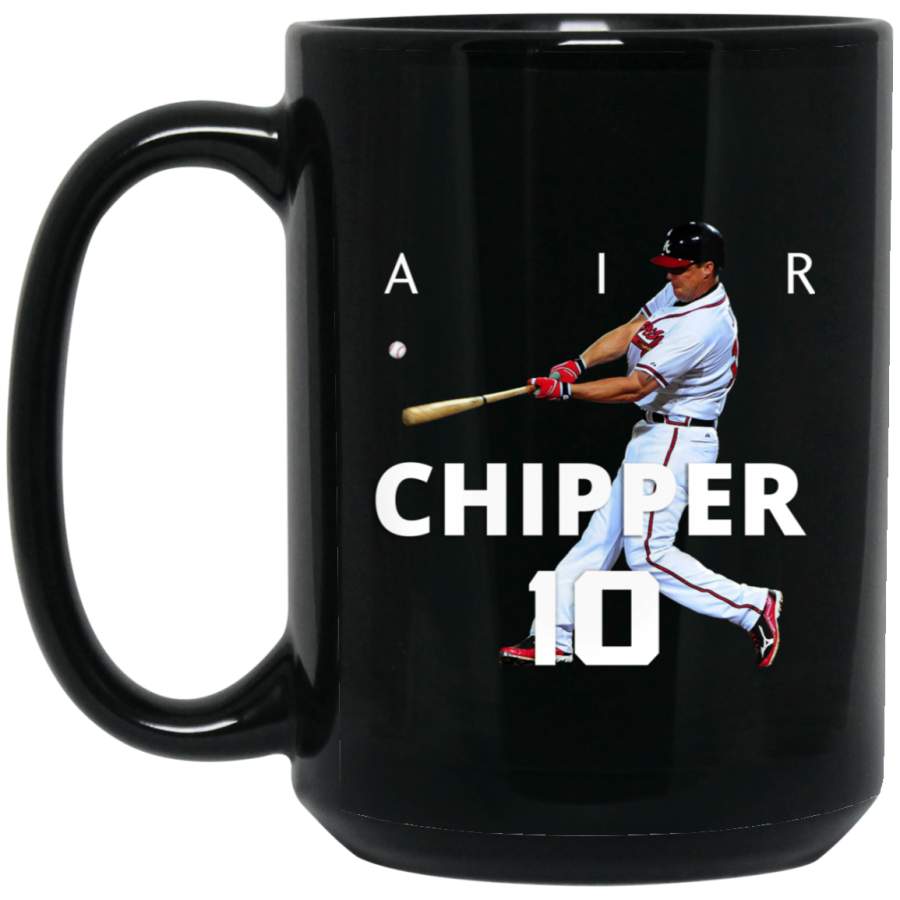 Atlanta Braves, Atlanta Chipper Jones Big Black Mug