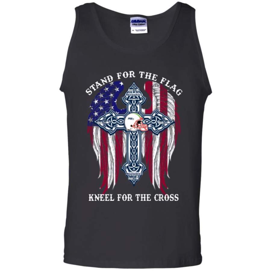 AGR Seattle Seahawks Stand For The America Sport Flag Tank Top