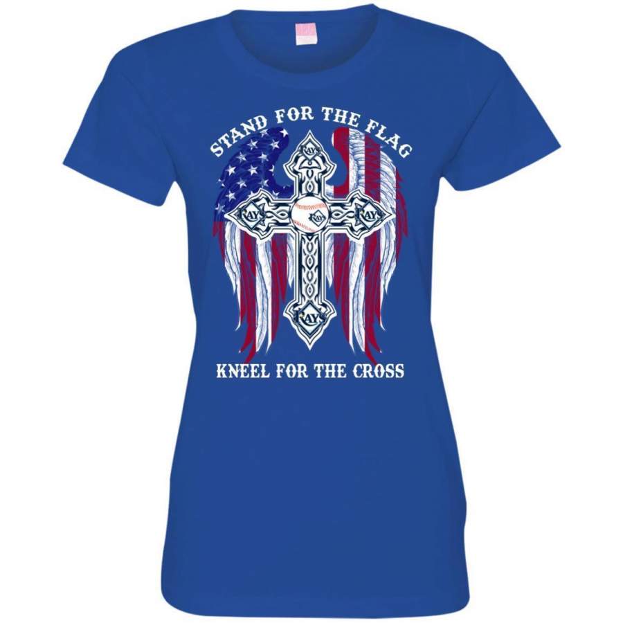 AGR Tampa Bay Rays Stand For The America Sport Flag Women’s T-shirt