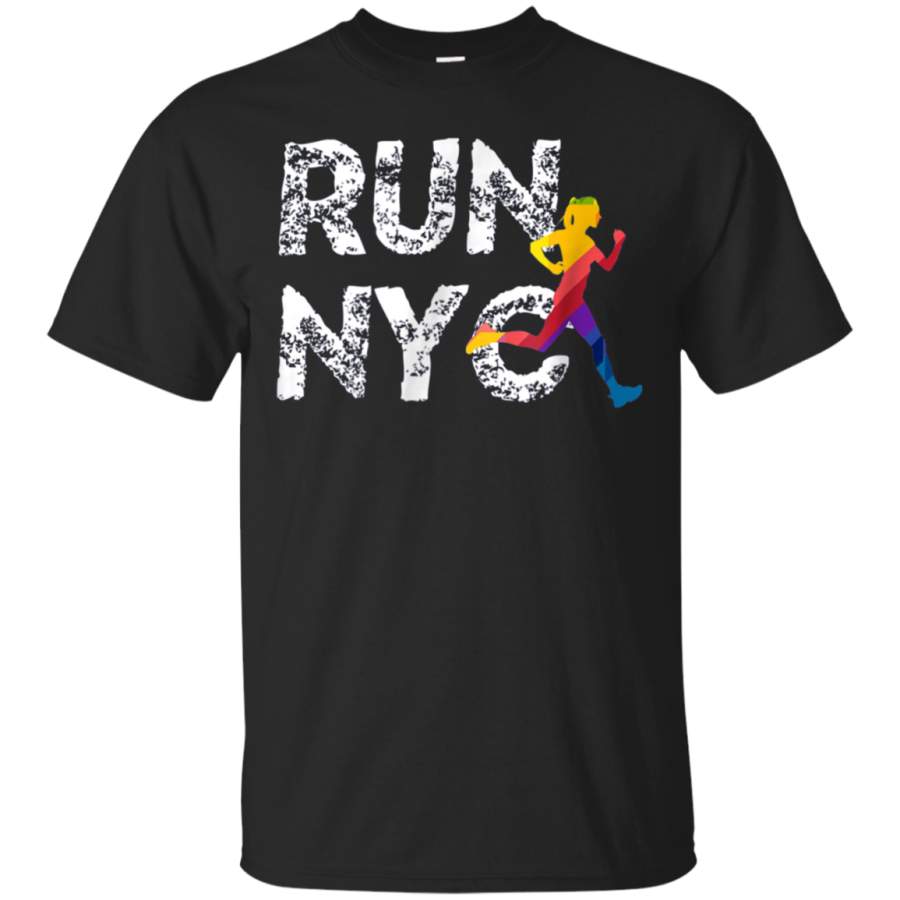 AGR Nyc Running Woman, New York Runner Shirt, Run Marathon