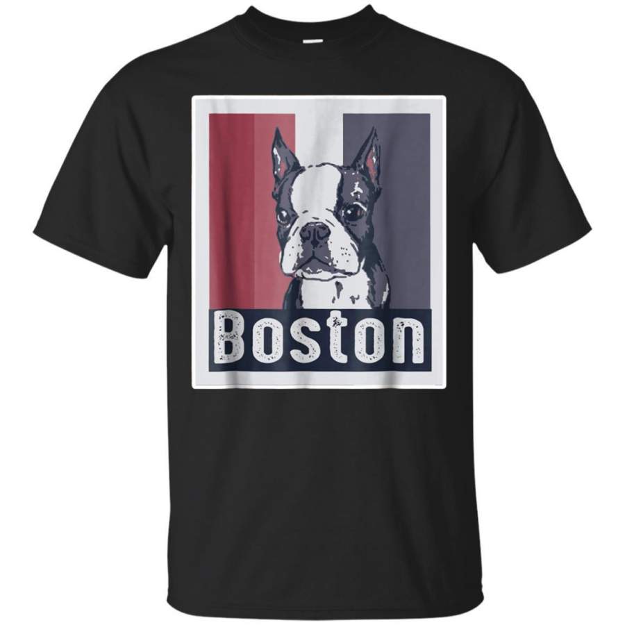 AGR Boston Terrier Portrait Tshirt For Dog Lovers Jaq T-shirt