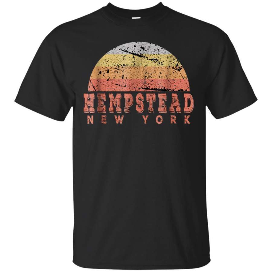 AGR Hempstead New York Retro Vintage Sunset Shirt Jaq T-shirt