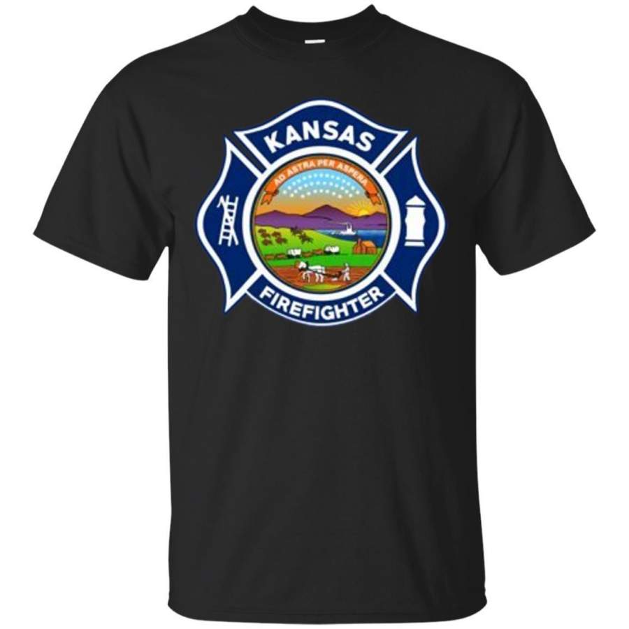 AGR Kansas Fire Department Shirt Firefighters Firemen