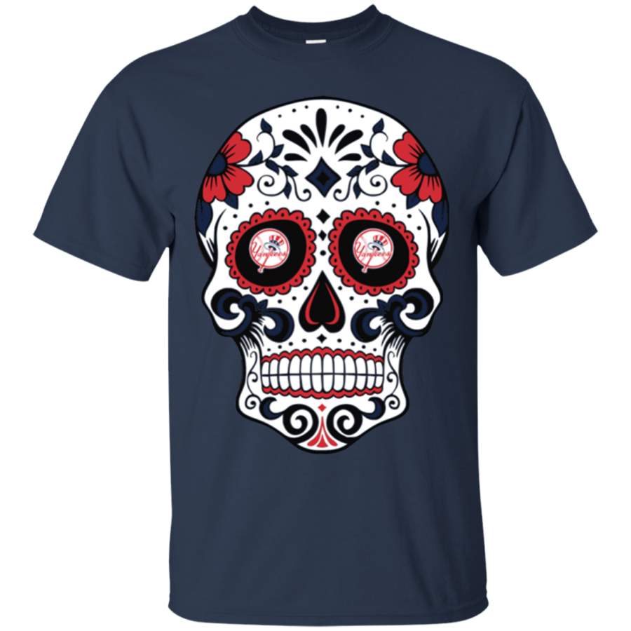 AGR New York Yankees Sugar Skull T – Shirt For Men